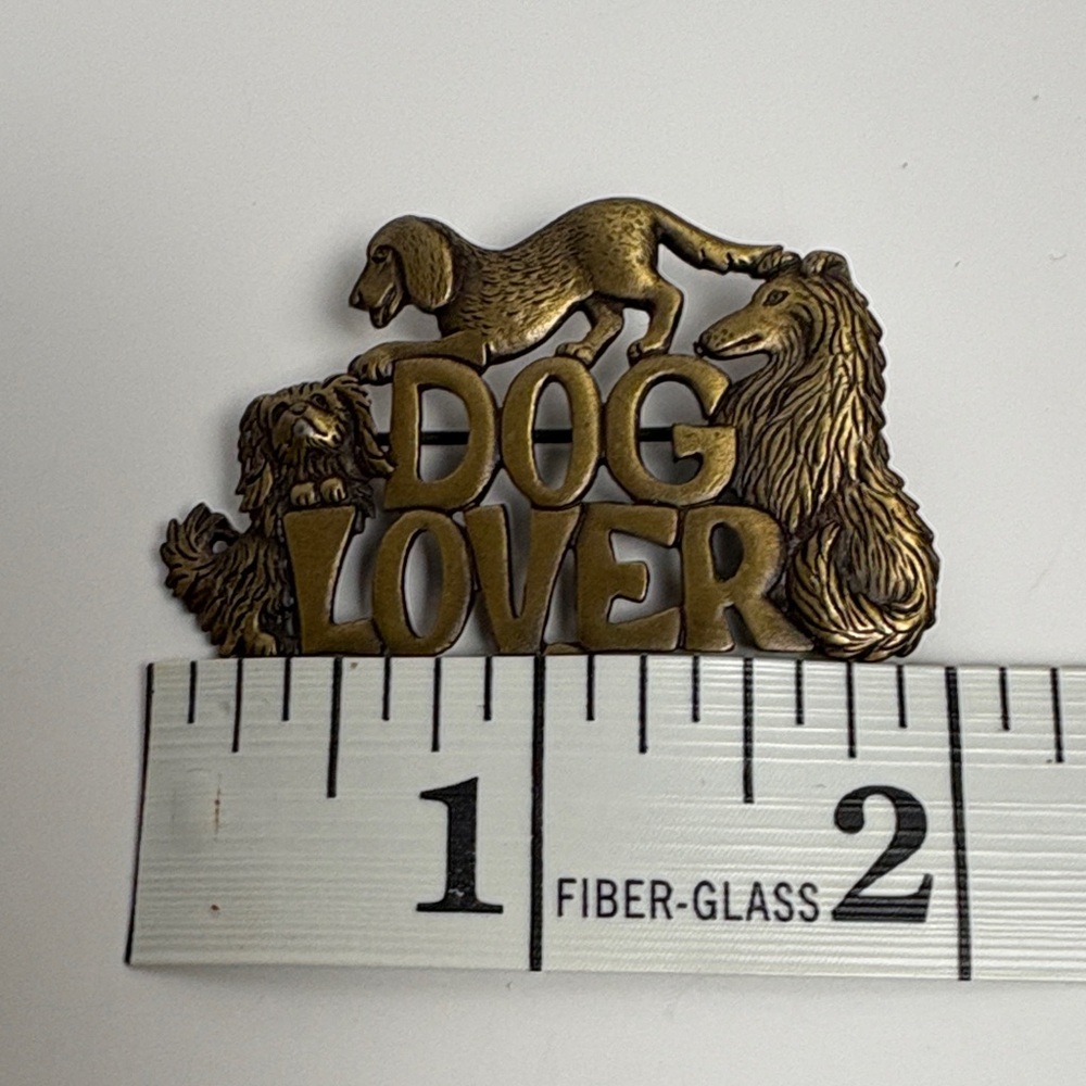 Bronze Dog Lover Decorative Plaque - Picture 2 of 6